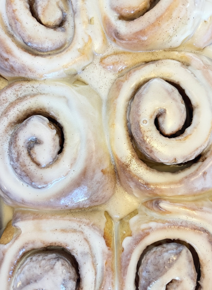 Apple-butter Cinnamon Roll