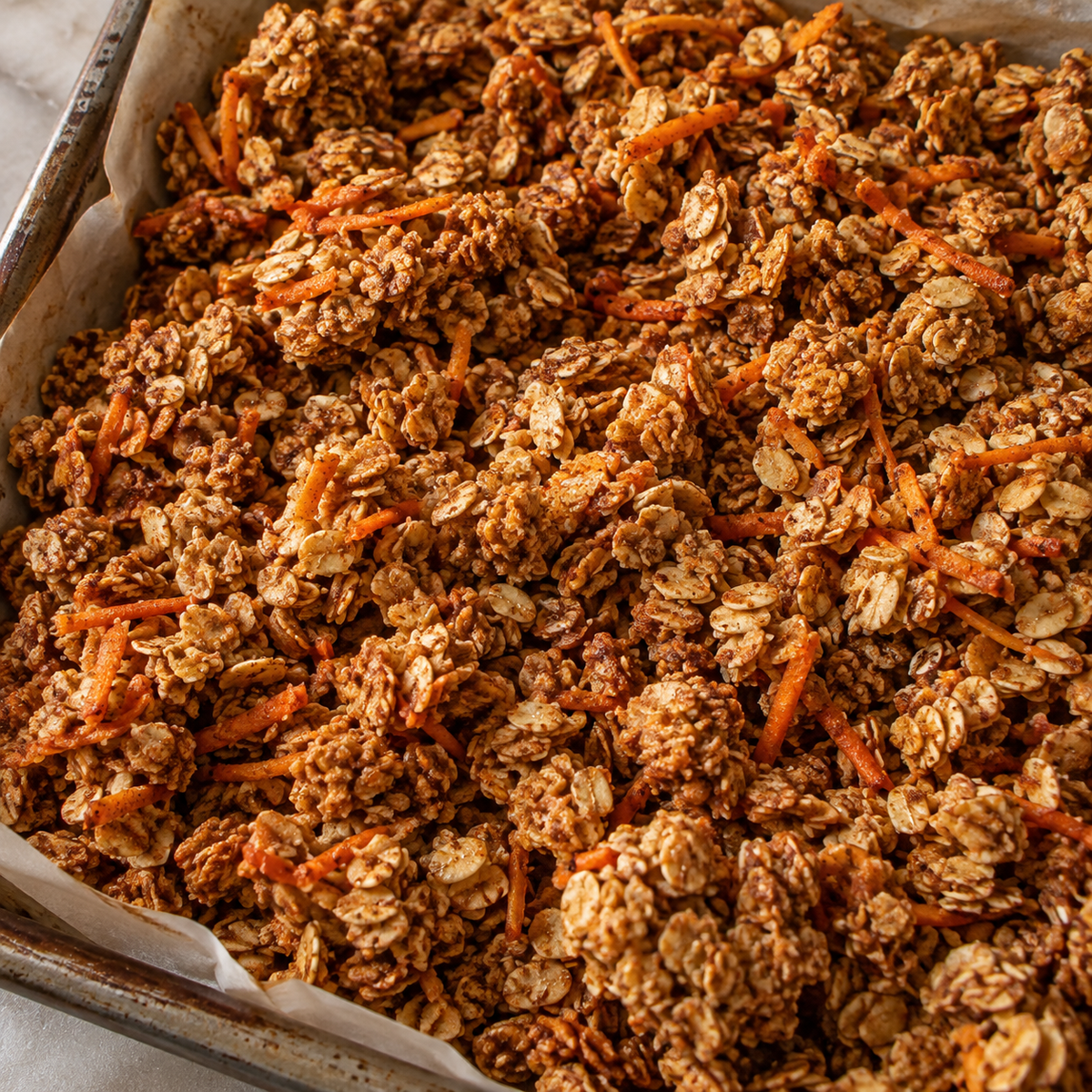 Carrot cake granola