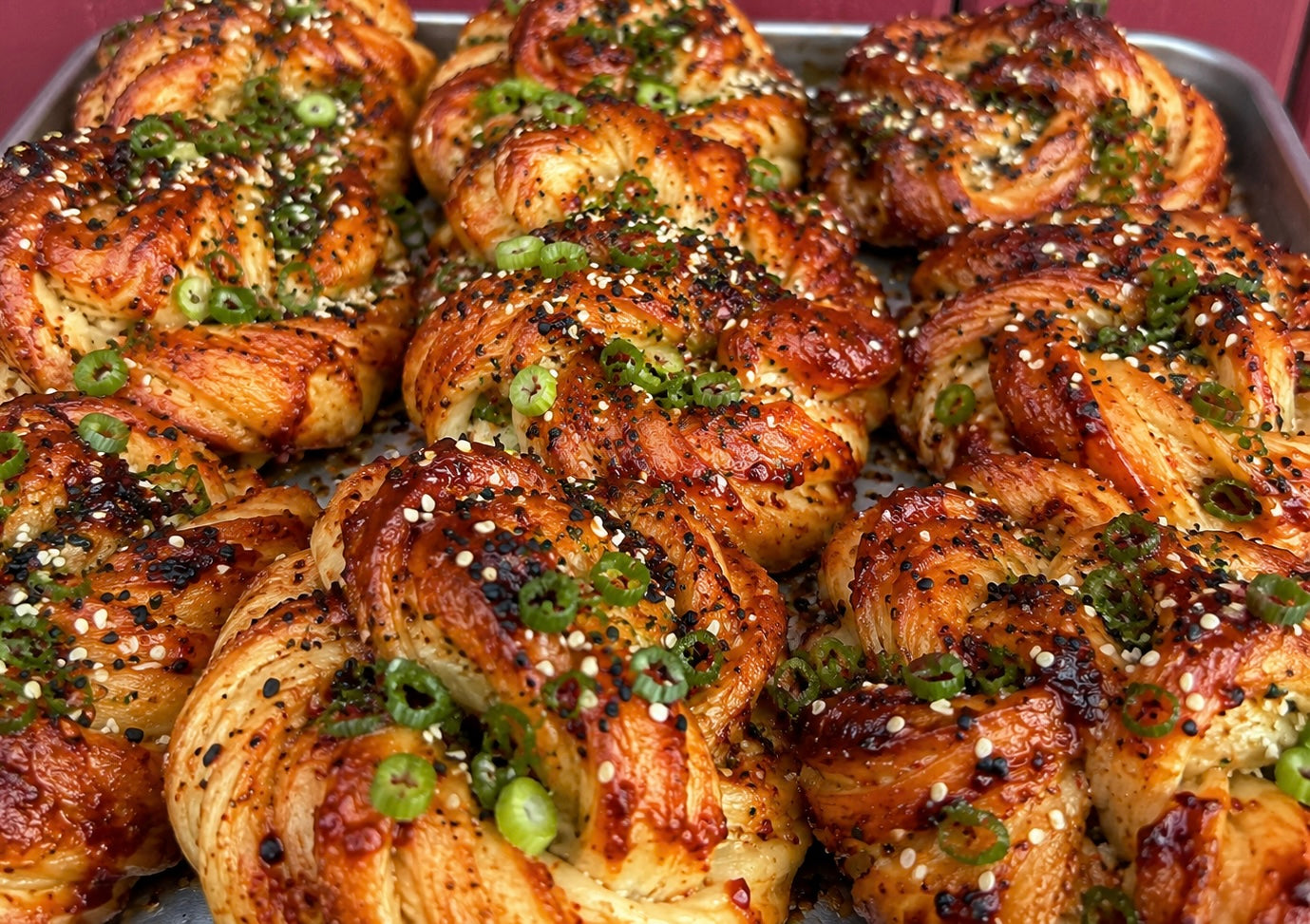 Gochujang & Scallion Swirl