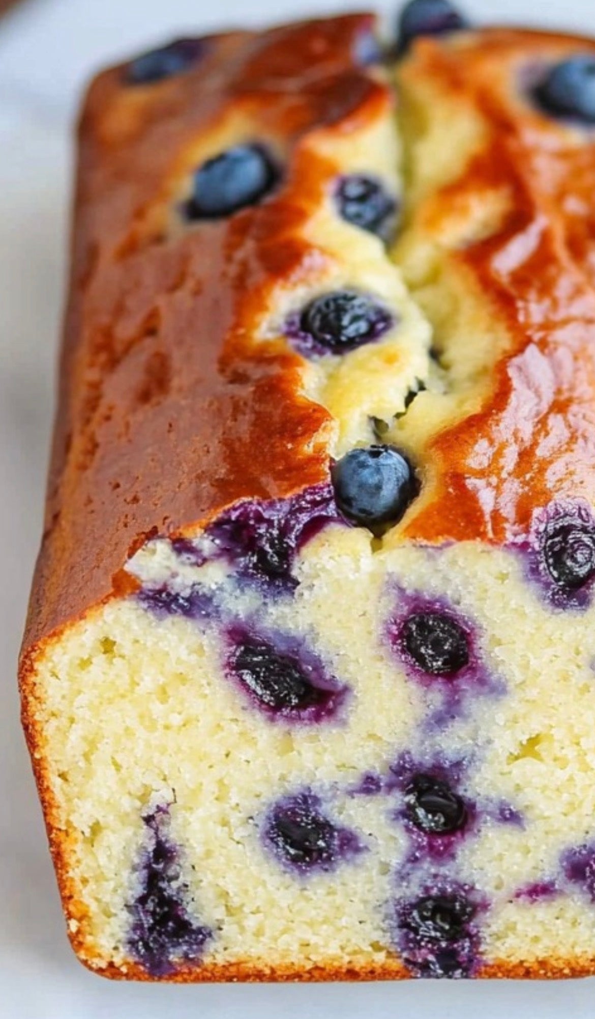 Blueberry lemon loaf