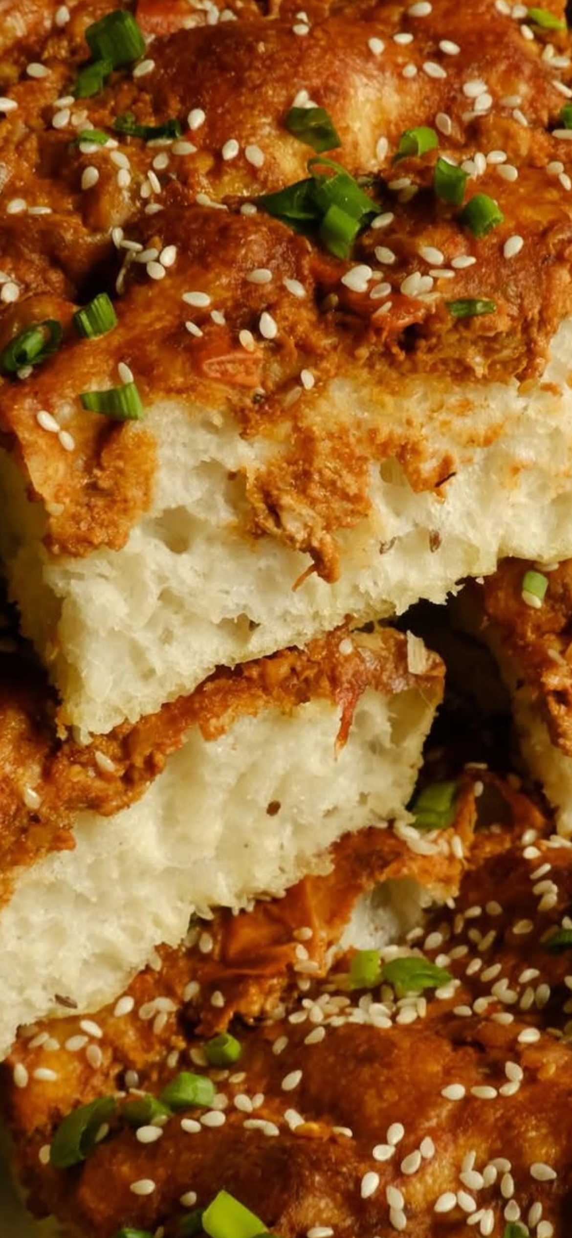Salted chilli foccacia