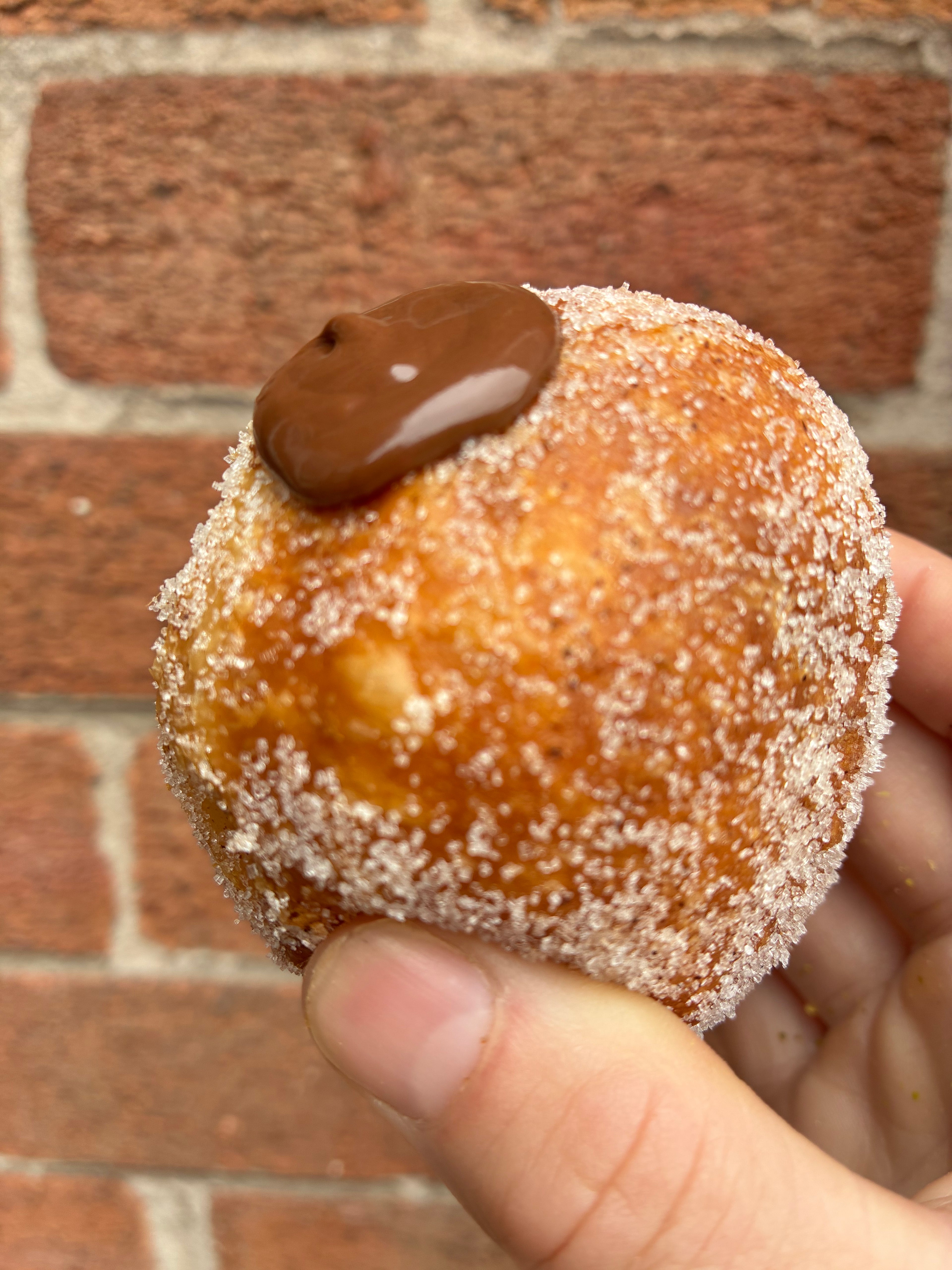 Sourdough Nutella Bombolini