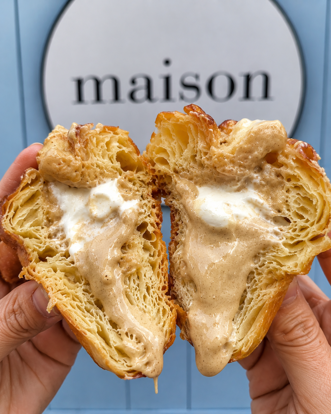Spiced chai cruffin