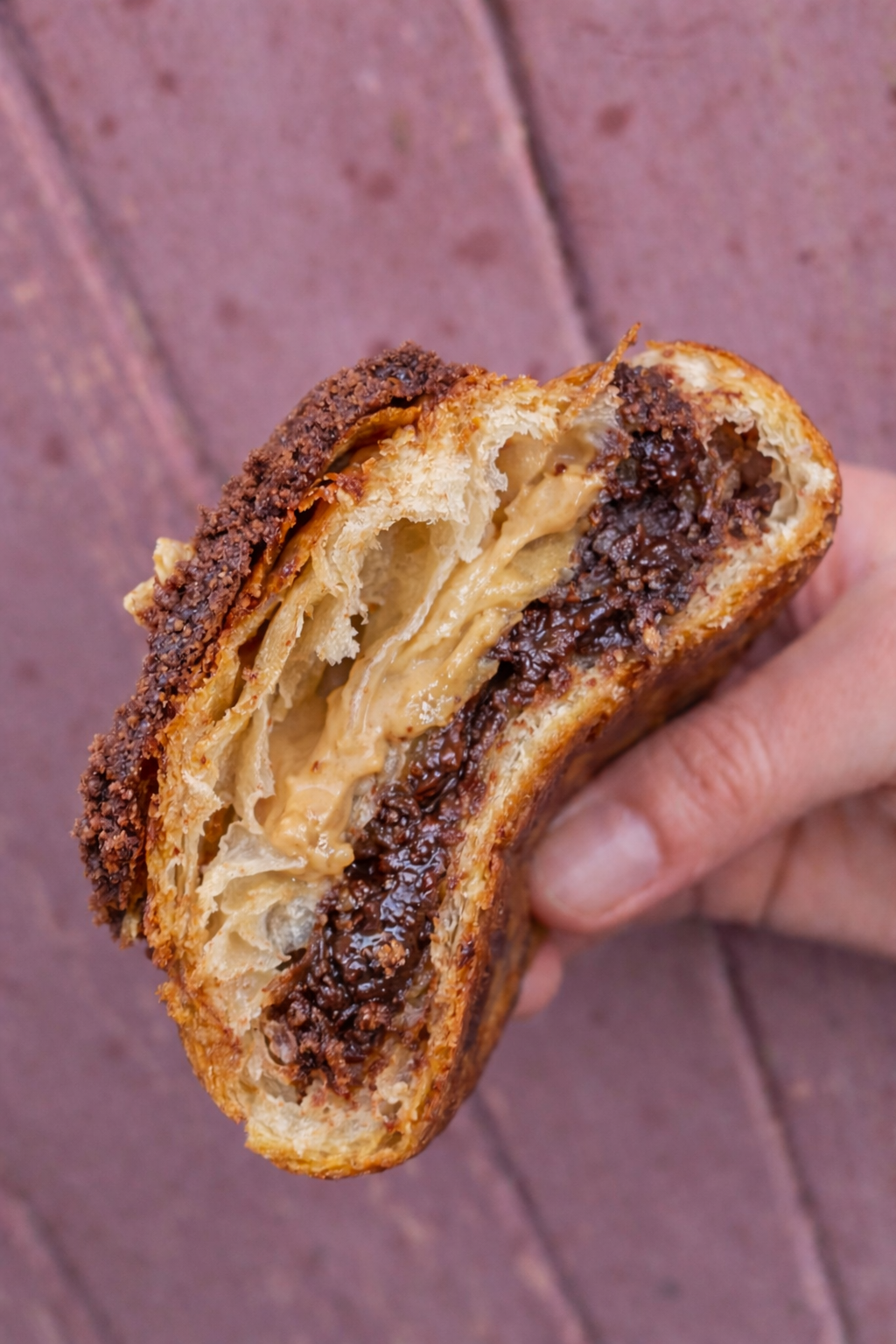 Twice-Baked Hazelnut Pain au Chocolat