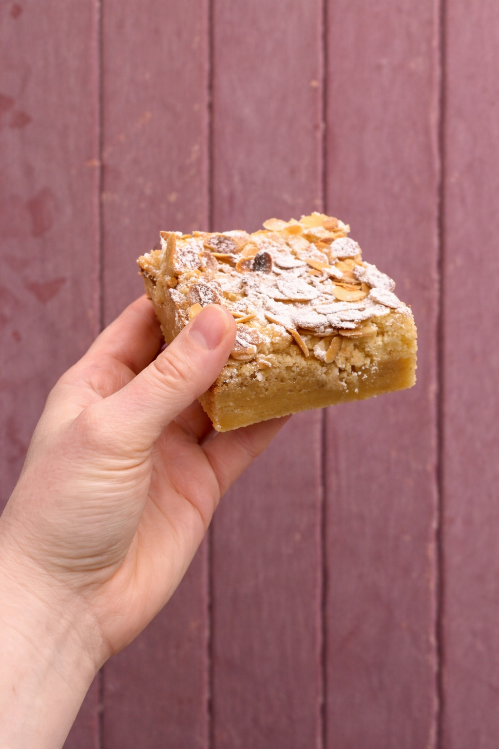 (Gluten free) Almond crumble bars
