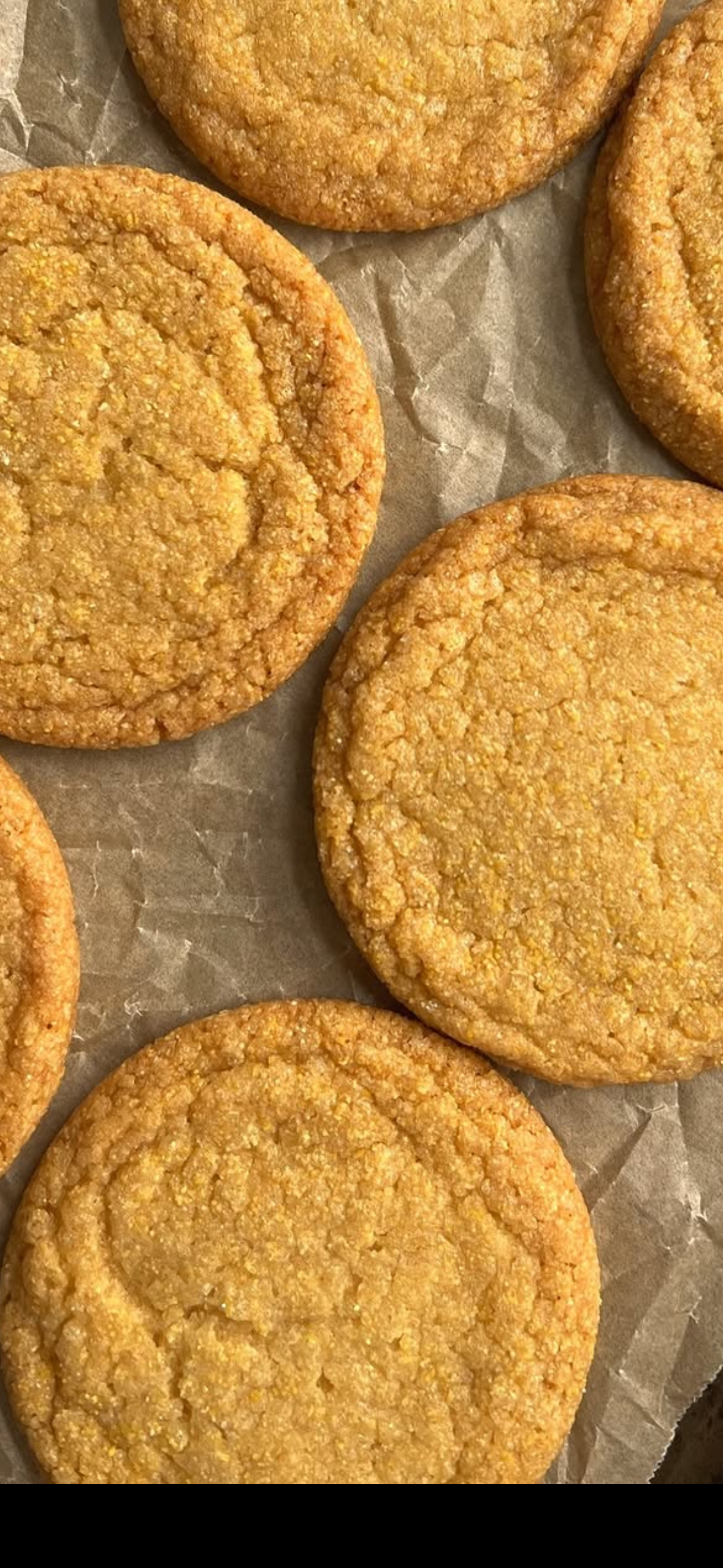 Cornmeal & White Chocolate Cookies