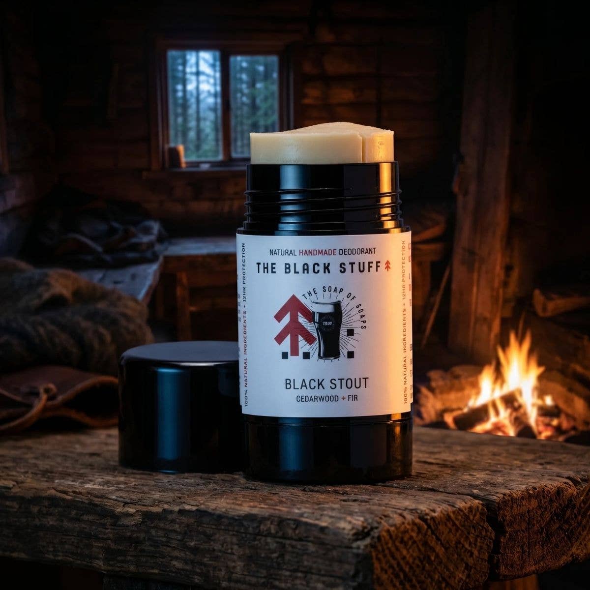 Natural Deodorant - Black Stout